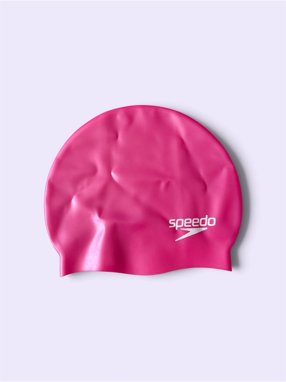 Speedo Ladies Silicone Swim Cap — Pink